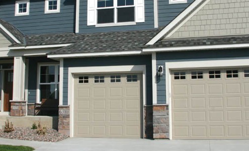 Forest Bay residential garage door.